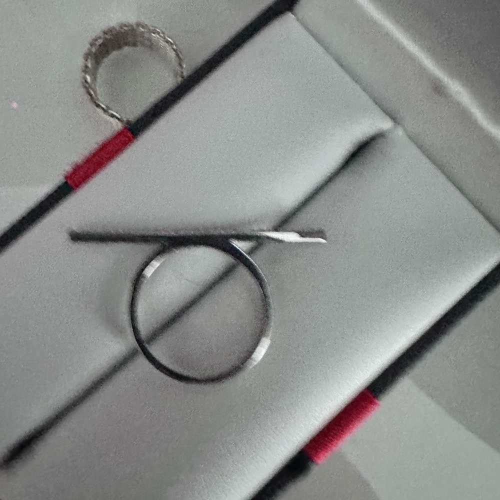 Cute little trendy ring.